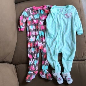Carter’s Fleece Sleepers